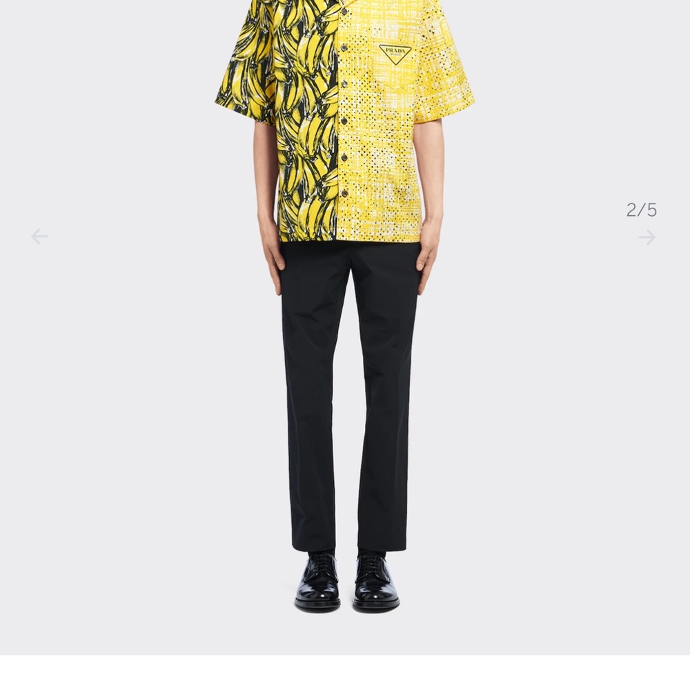 Prada Double Match poplin shirt